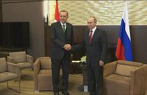 Presidente turco de visita a Moscovo