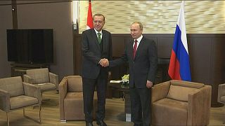 Erdogan y Putin, cita en Sochi