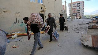 زلزله ایران و عراق به روایت تصویر