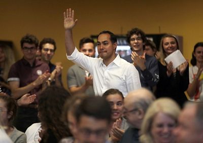 Former Housing and Urban Development Secretary Julián Castro, the only Latino candidate in the race, gained traction in the first Democratic debate in Miami last month.