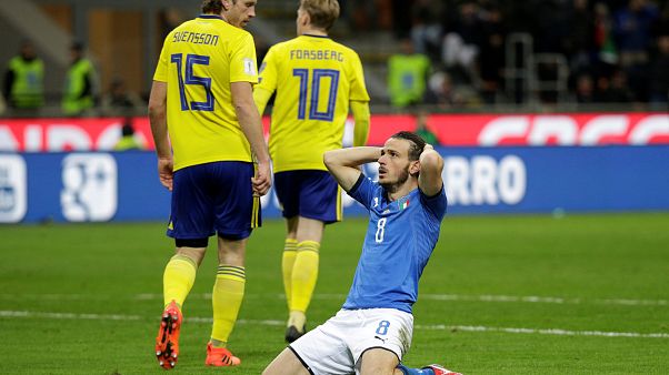 Aus gegen Schweden: Italien verpasst WM 2018 Aus gegen Schweden: Italien verpasst WM 2018