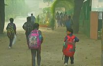 В Нью-Дели не рассеивается смог