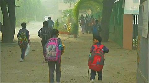 Alerte à la pollution en Inde