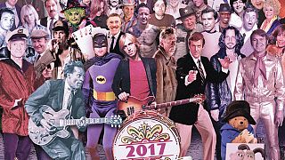 British artist updates Beatles' Sgt Pepper cover featuring 2017's dead celebrities