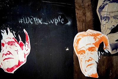 Street art of former special counsel Robert Mueller in Washington, D.C., on July 11, 2019.