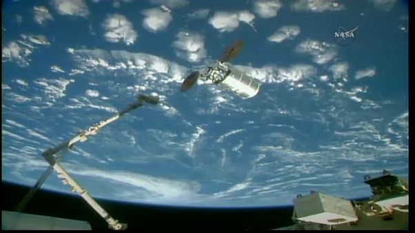 ISS recebe presentes vindos da Terra ISS recebe presentes vindos da Terra