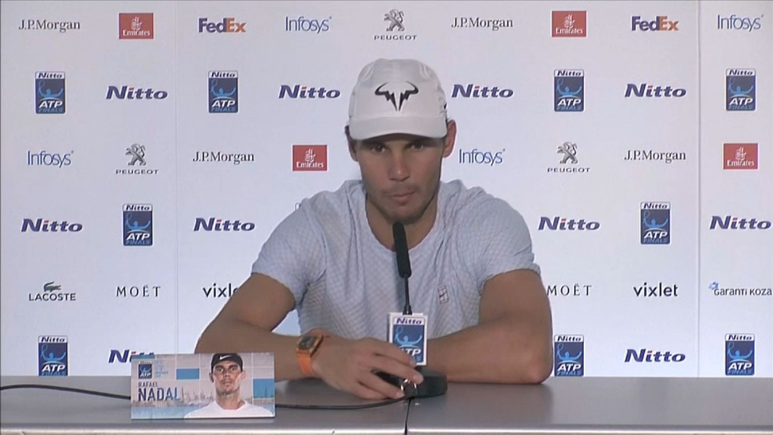 Nadal da por terminada su temporada, tras despedirse del Masters