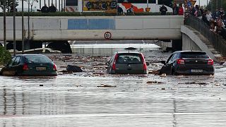Varios muertos y desaparecidos por las inundaciones en Grecia