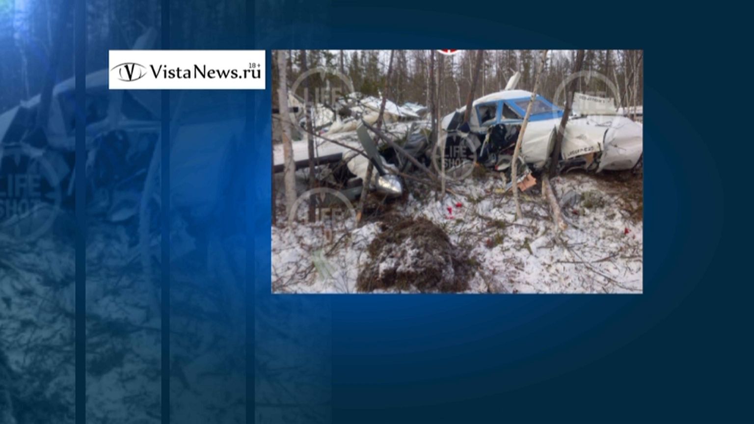 Kleines Kind überlebt Flugzeugabsturz in Russland