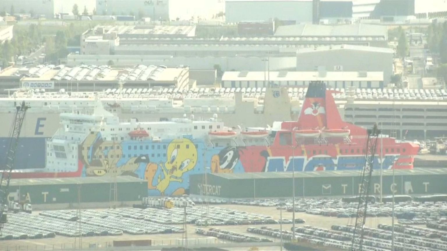 The Loony Tunes police boat is leaving Catalonia