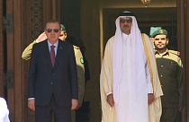دومین دیدار اردوغان از قطر پس از آغاز بحران این کشور با عربستان