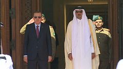 تركيا توقع عدة اتفاقيات مع قطر بحضور اردوغان وتميم