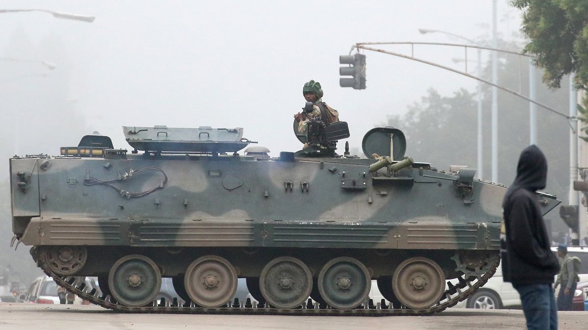 Army takes control in Zimbabwe