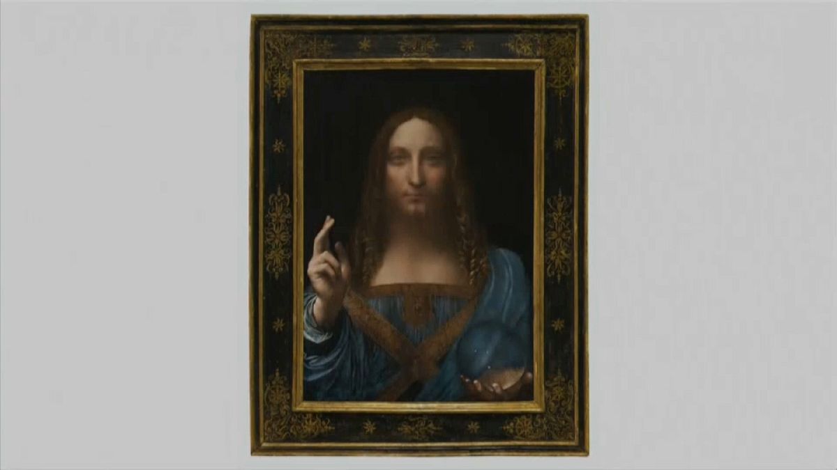 بيع لوحة المسيح لدافينشي بنحو نصف مليار دولار