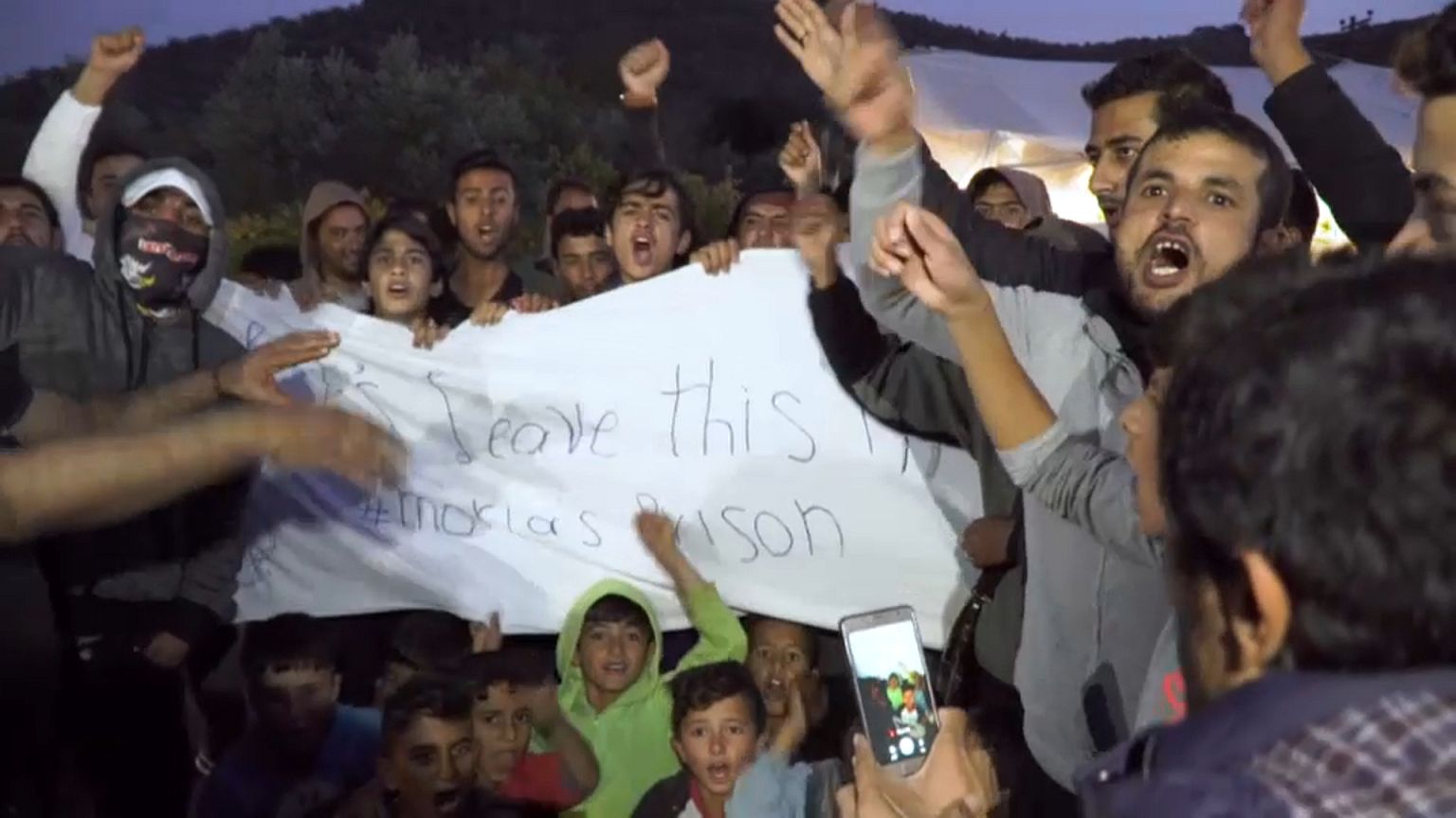Lesbos, un "nouveau Guantanamo" ?