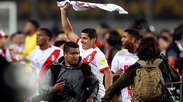 Peru de regresso ao Mundial após obter último bilhete para a Rússia Peru de regresso ao Mundial após obter último bilhete para a Rússia