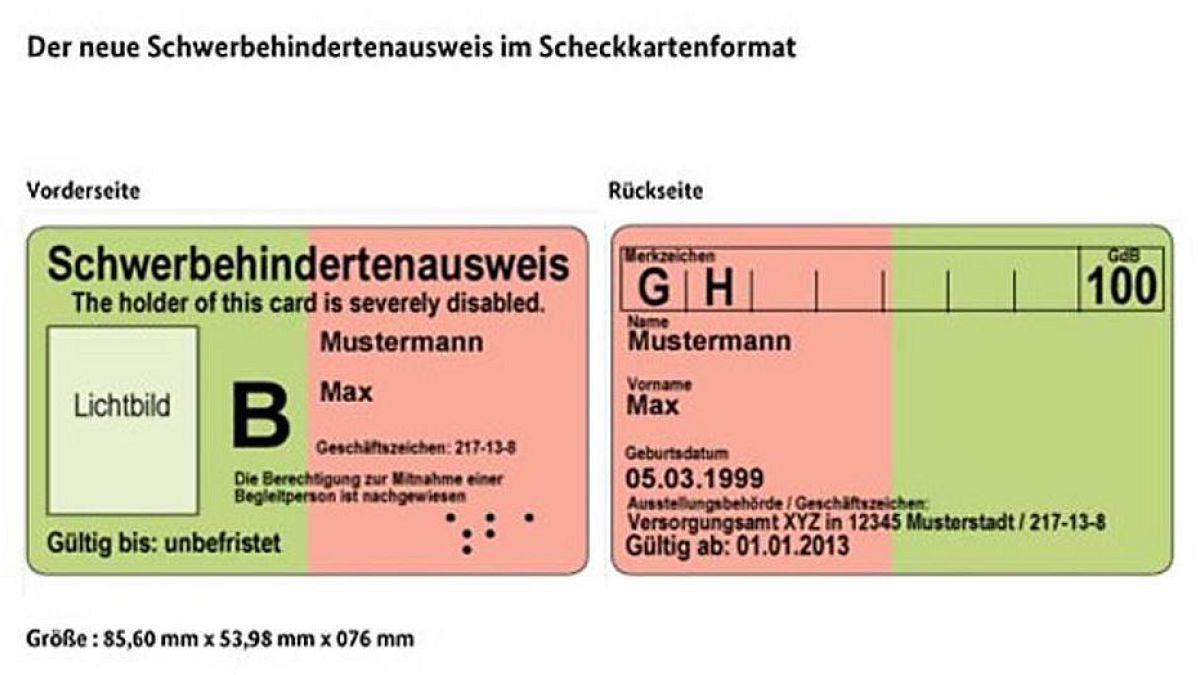 German teen with down syndrome changes the term on her disability ID card