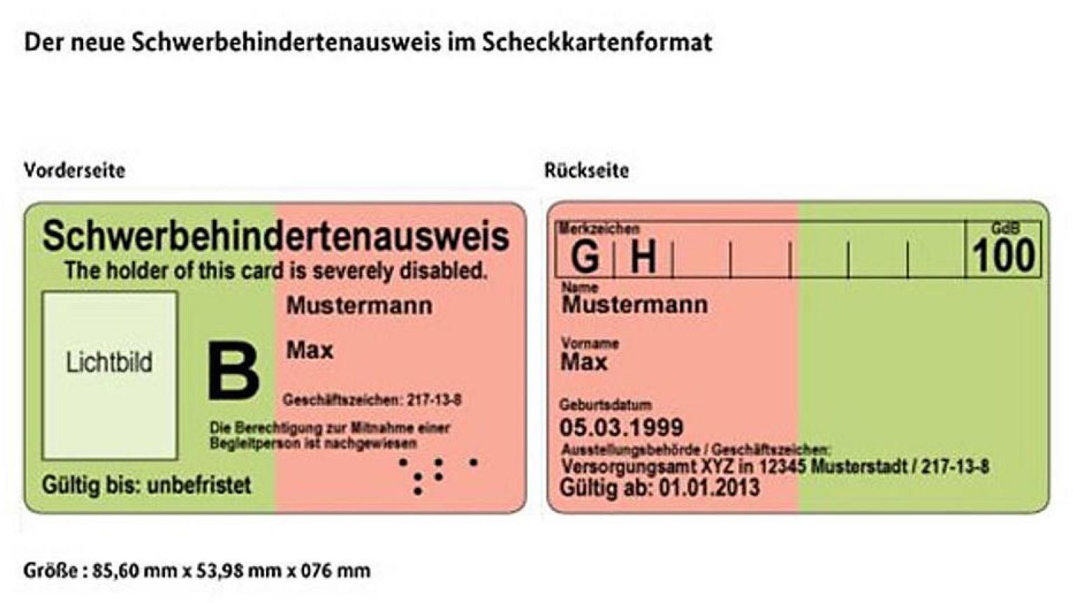 German teen with down syndrome changes the term on her disability ID card