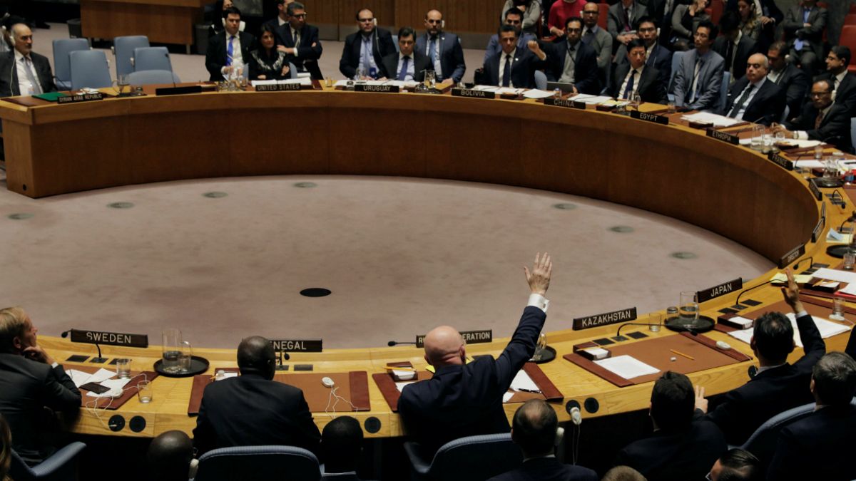 روسیه پیش‌نویس قطعنامه جدید آمریکا درباره سوریه را وتو کرد
