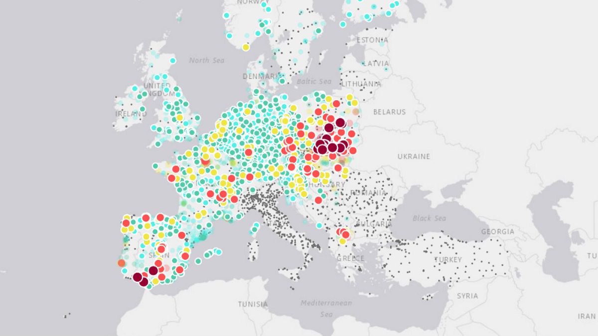 آلوده‌ترین شهرهای اروپا کدامند؟