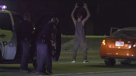 Man moonwalks to jail