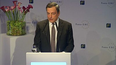 Euro zone still needs cheap credit: Draghi