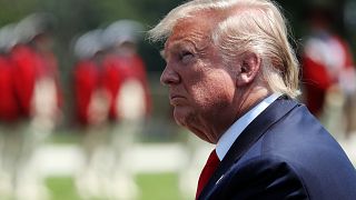 Image: President Trump Participates In Full Honors Welcome Ceremony For New