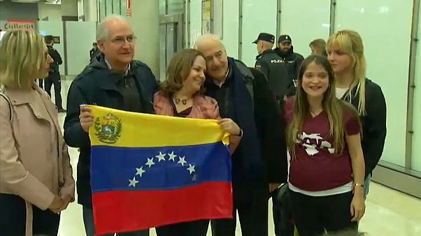 Antonio Ledezma já está em Madrid Antonio Ledezma já está em Madrid