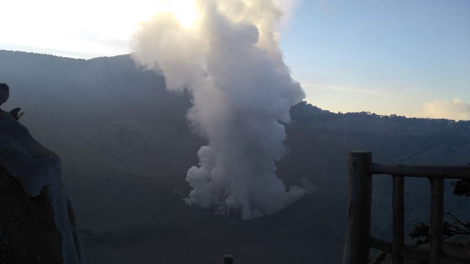 Indonesia volcano erupts