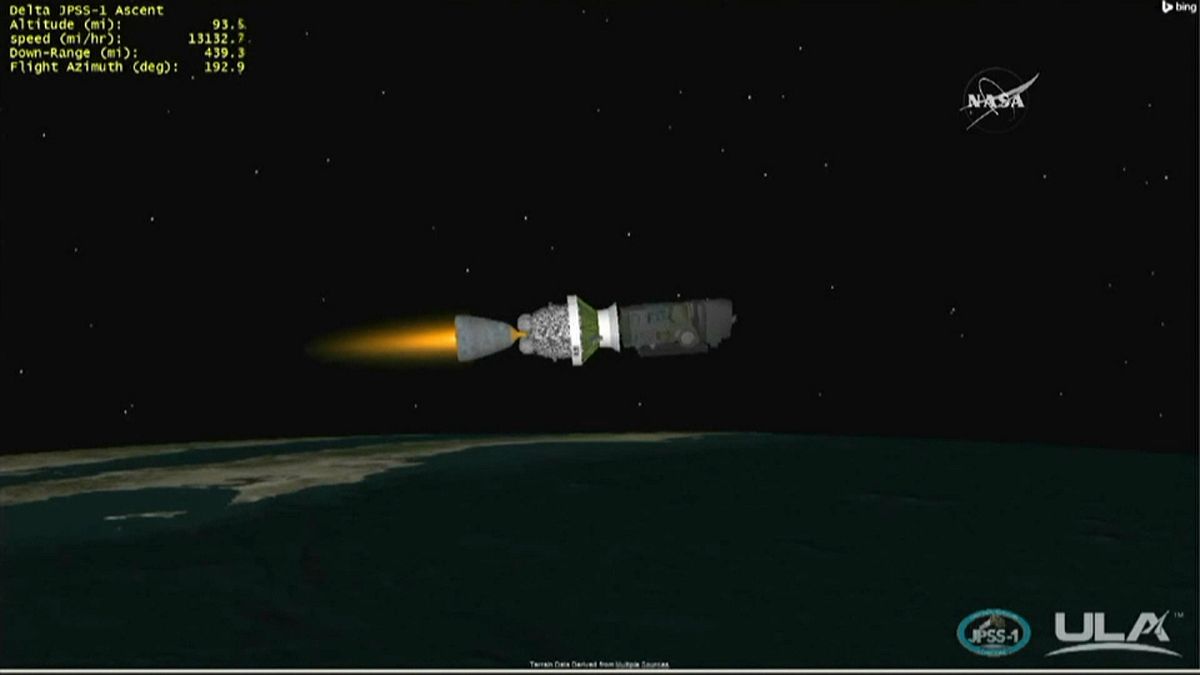 Η NASA εκτόξευσε τον Delta II