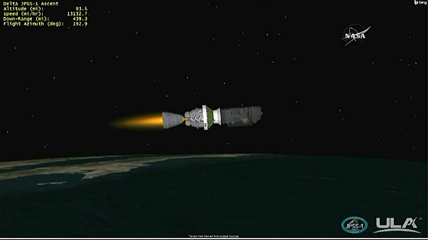 NASA, JPSS-1 meteoroloji uydusunu uzaya fırlattı NASA, JPSS-1 meteoroloji uydusunu uzaya fırlattı
