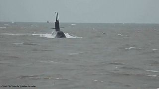 Storm hinders search for Argentine submarine