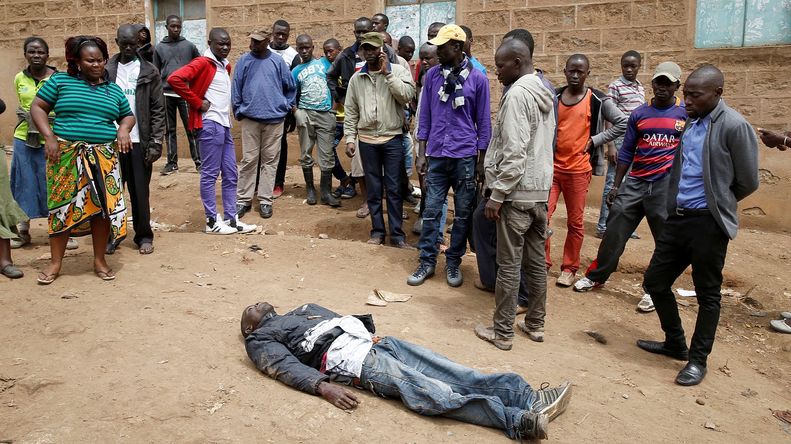 Alta tensão em Nairobi