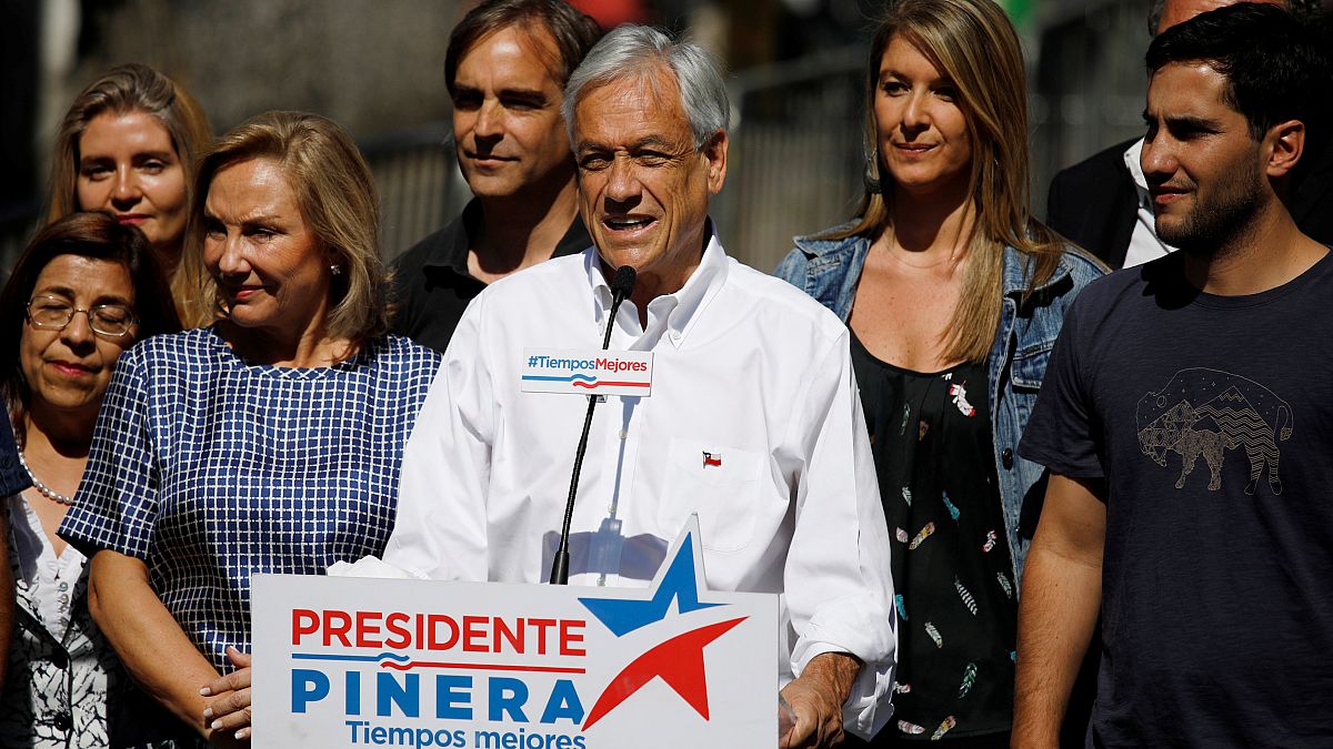 Pinera on course in Chilean presidentials