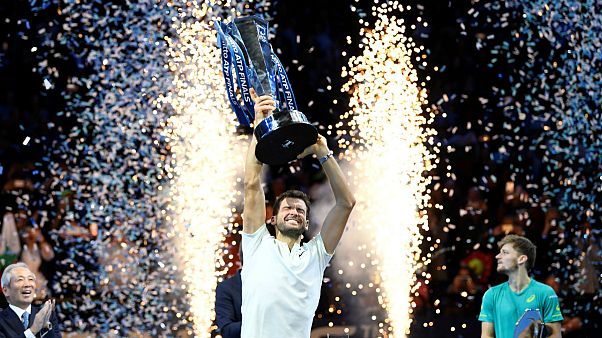 Dimitrov se corona como Maestro por primera vez Dimitrov se corona como Maestro por primera vez