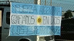Argentina navy can't confirm if calls are from missing sub