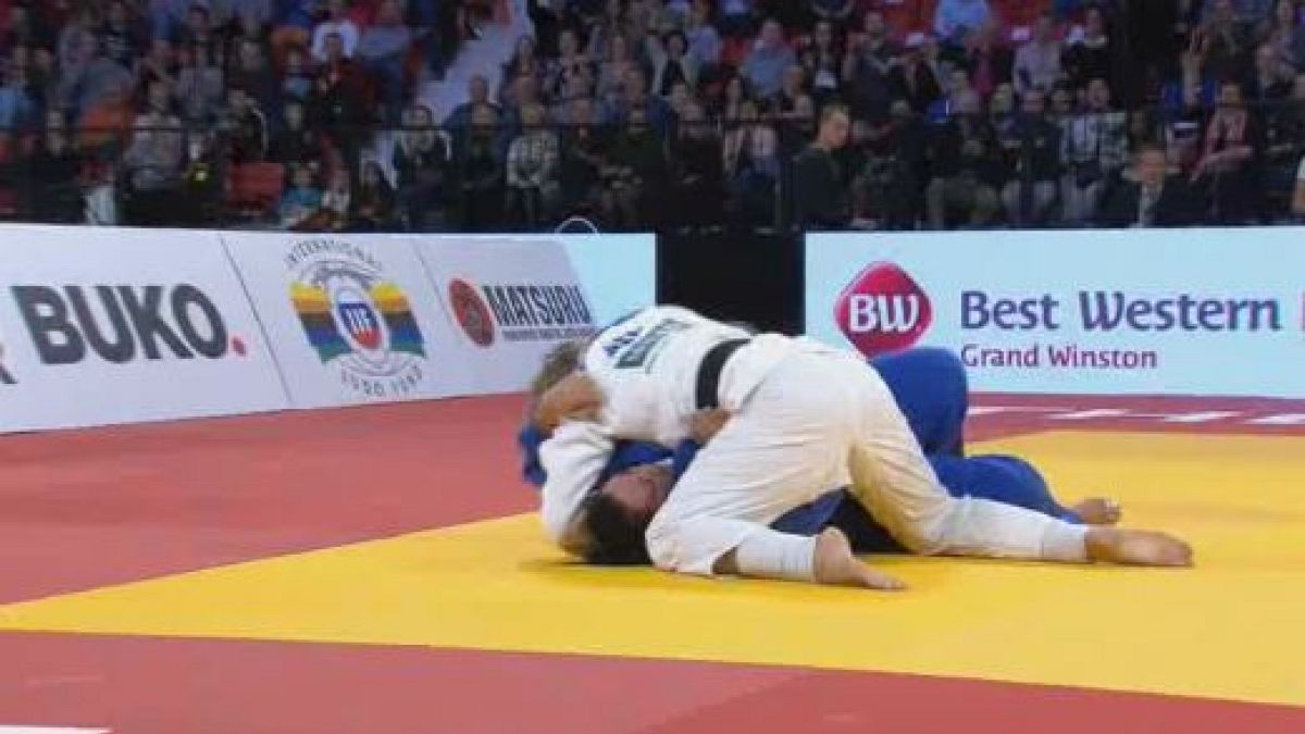 Lahey Judo Grand Prix'sinde Hollanda altına doynuyor