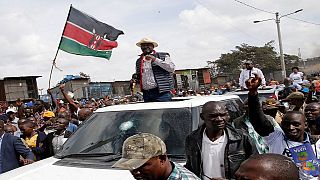 Kenyan police clash with opposition supporters welcoming Odinga [no comment]