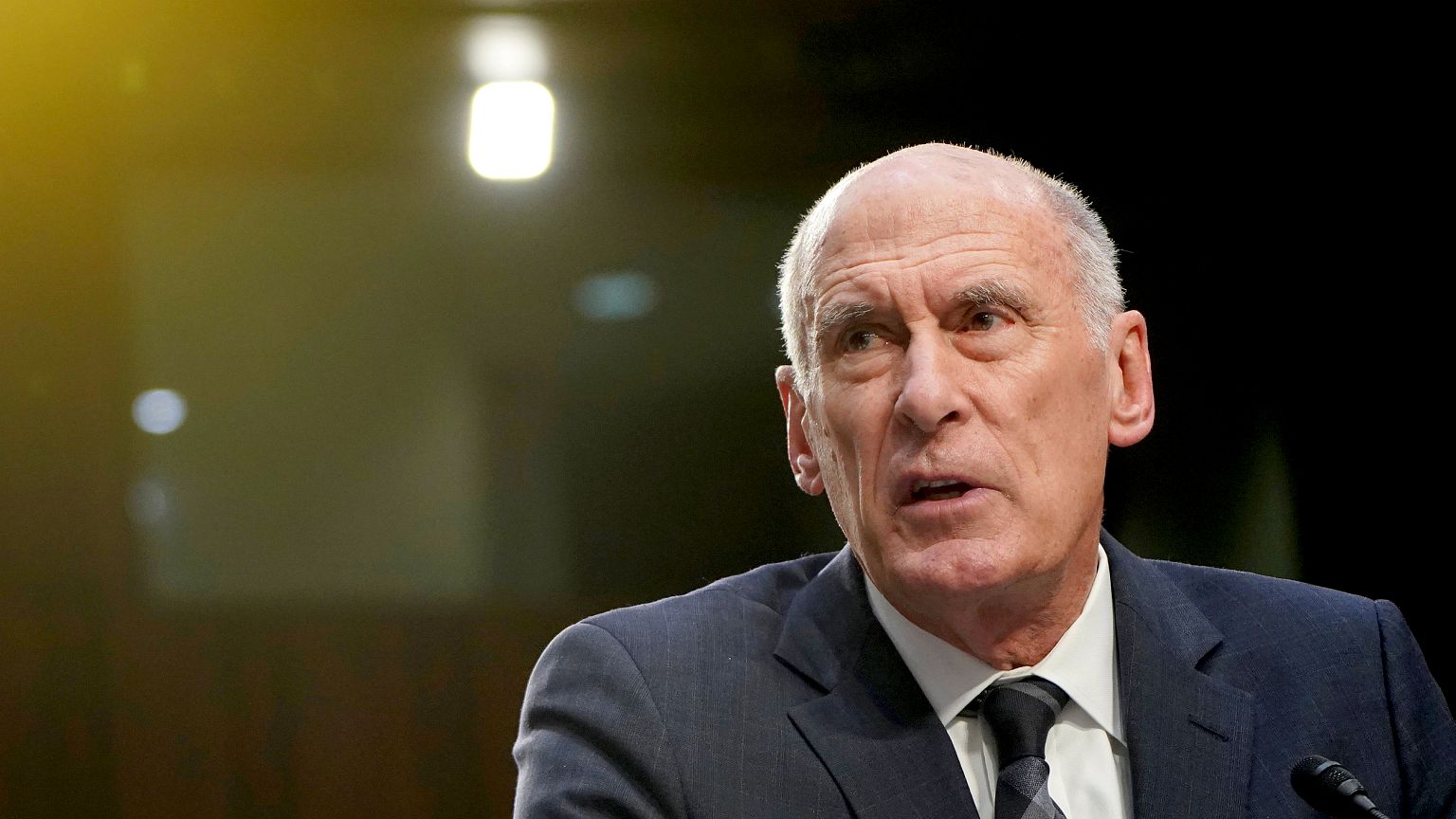 Image: Director of National Intelligence Dan Coats testifies before the Sen