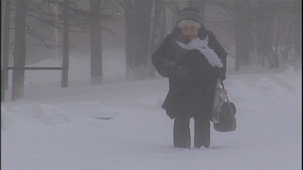 Магадан под снегом Магадан под снегом