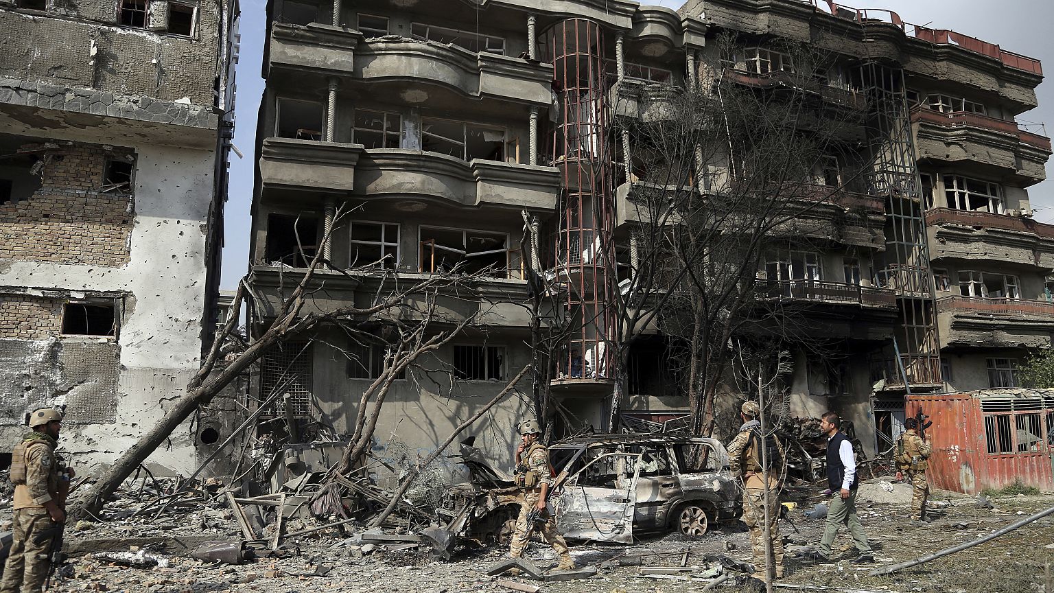 IMAGE: Afghanistan attack scene