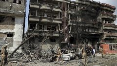 IMAGE: Afghanistan attack scene