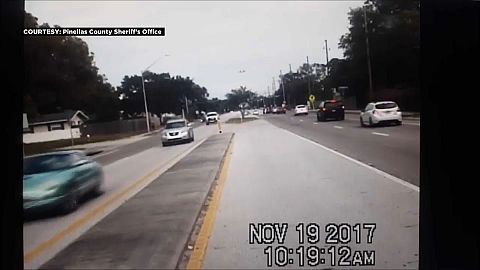 Light aircraft crashes on Florida highway