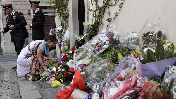 Italy slain officer Italy slain officer