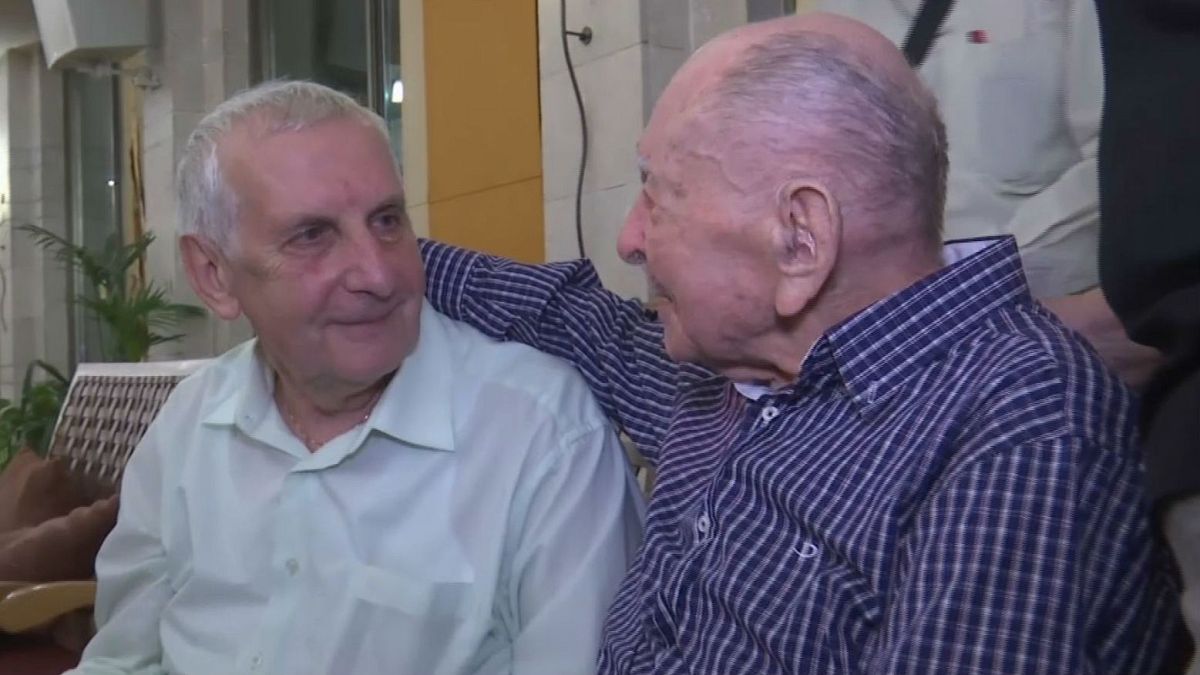 102-year-old Holocaust survivor meets the nephew he never knew he had