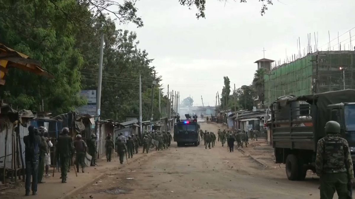 Столкновения на улицах кенийской столицы