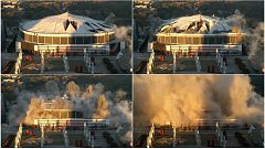 VIDEO - Atlanta, Georgia Dome raso al suolo (con tanto di epic fail in diretta)