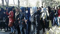 خودکشی زهرا خاوری دانشجوی دامپزشکی کابل و اعتراض دانشجویان