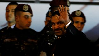 رئيس الوزراء اللبناني سعد الحريري يصل إلى بيروت