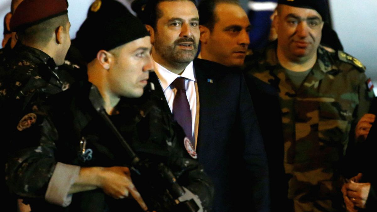 Saad Hariri Lübnan'a döndü